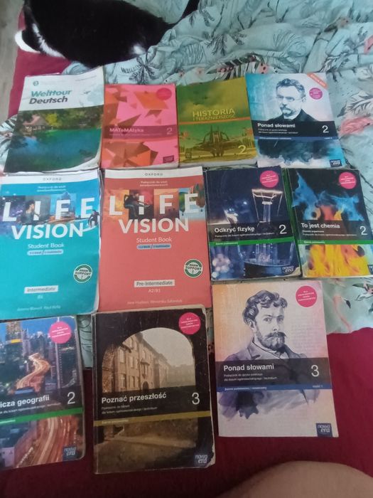 Książki do liceum i technikum kl 2 i 3