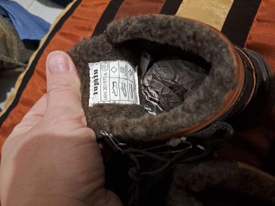 Nowe buty zimowe 24 śniegowce ocieplane