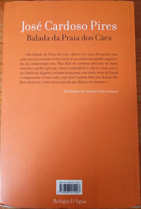 Balada da Praia dos Cães, José Cardoso Pires