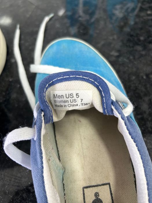 Vans Azuis tamanho 37