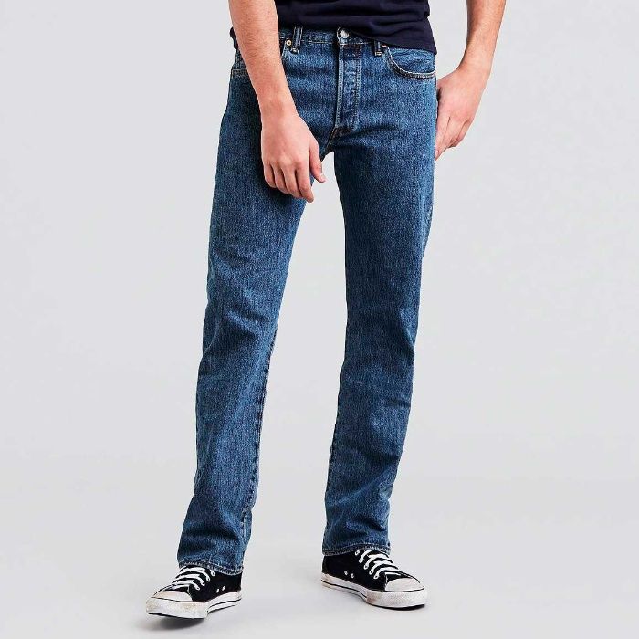 Мужские джинсы Levis 501 Medium Stonewash, 005010193 Левис, Ливайс США ...