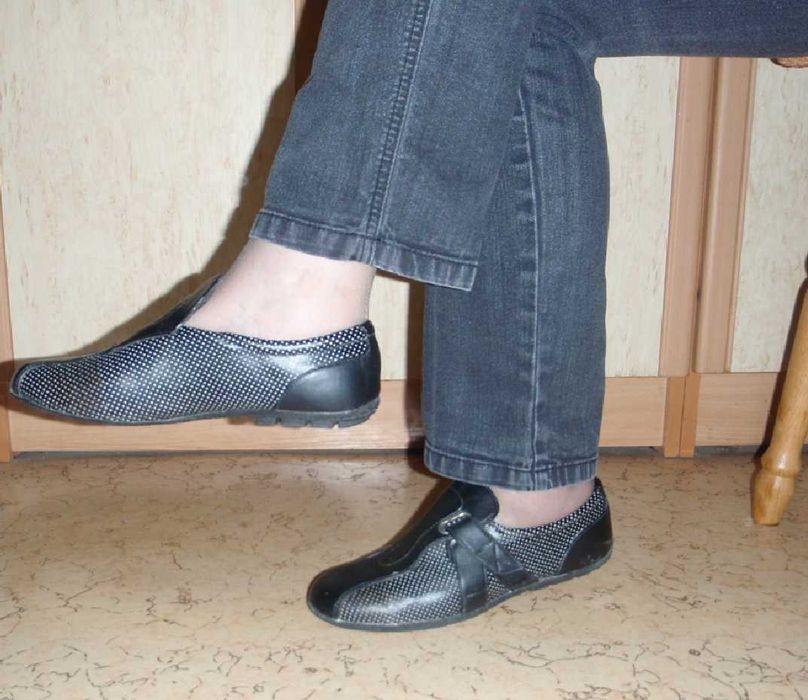 Туфли-мокасины, раз. 36.