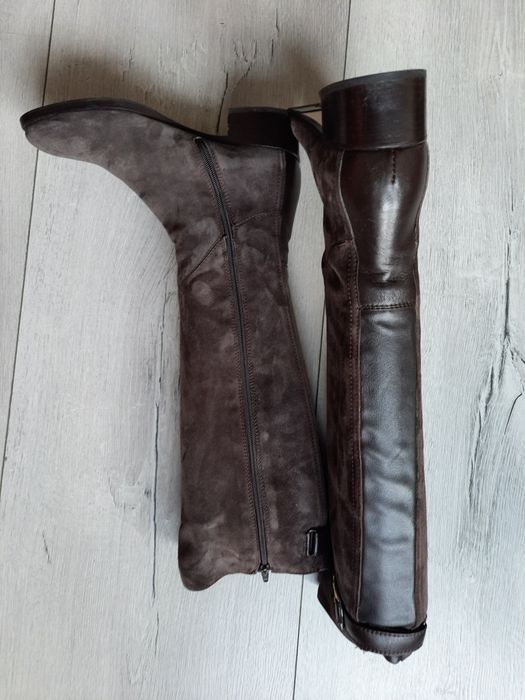 Buty damskie, włoskie kozaki VERO CUOIO r. 39, Caterina