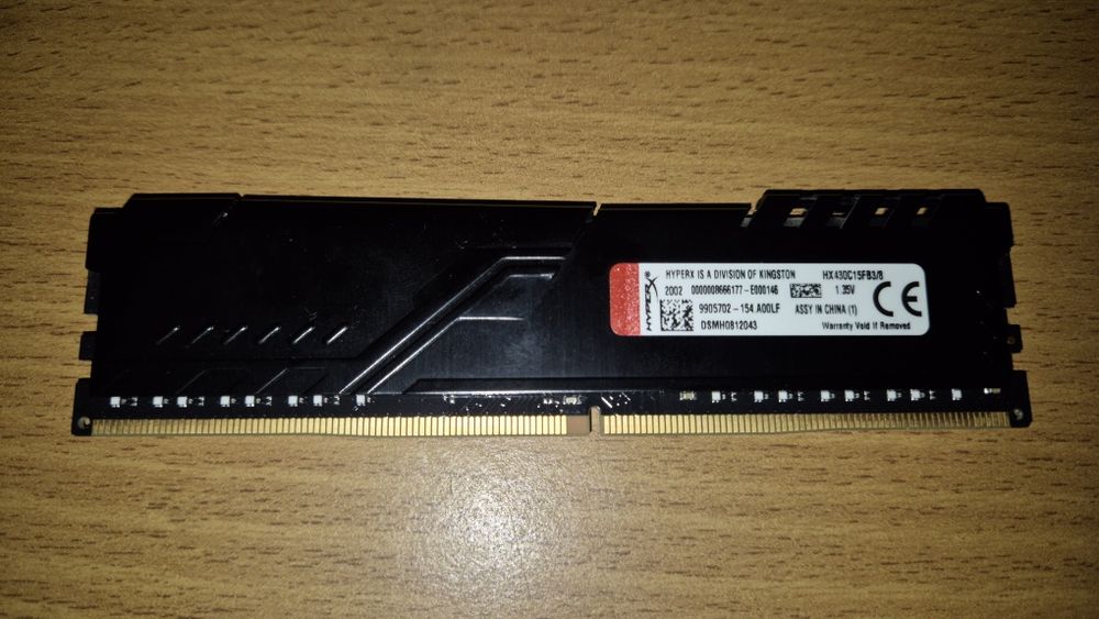Memória RAM HyperX Fury 8GB DDR4 3200MHz