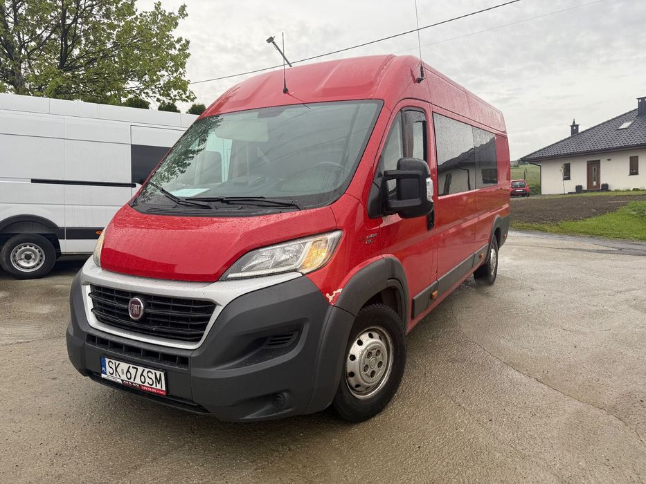 Fiat DUCATO BRYGADOWKA 9 OSOBOWA L4H2  Fiat Ducato L4H2 led full opcja brygadowy 9 osobowy