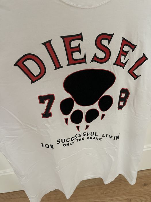 T-Shirt Diesel branca XL