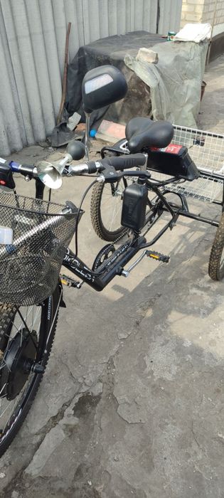 Електповелосипед трехколесный