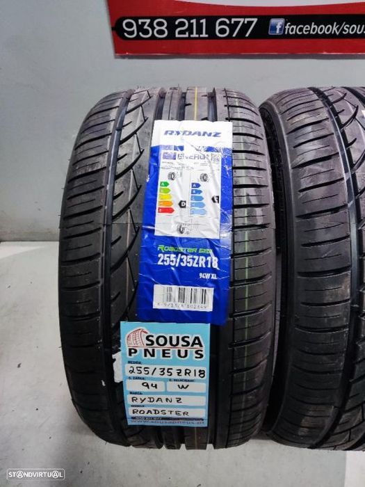 2 pneus novos 255-35r18 rydanz - oferta dos portes