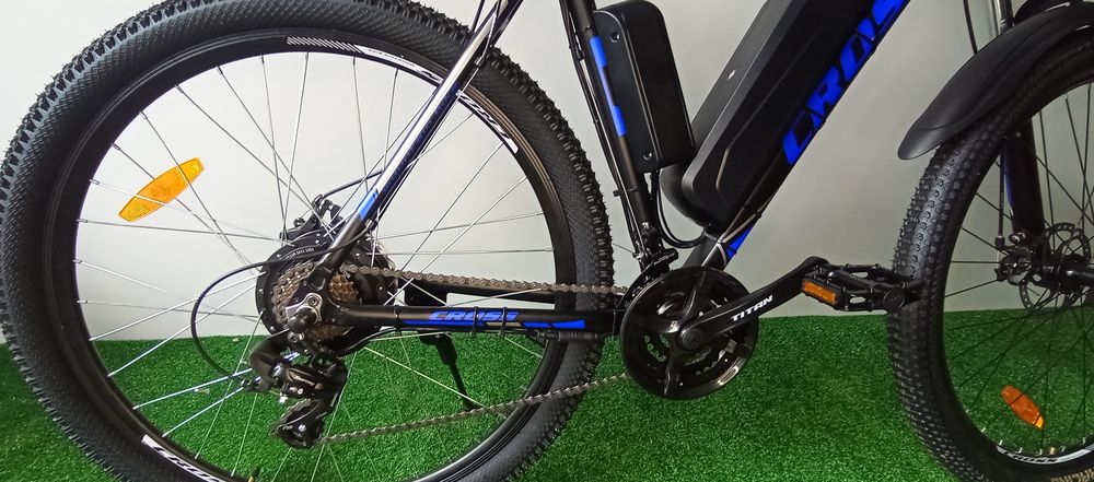 Продам електровелосипед Cross Hunter 29 "-20 та 22 рами,48v-10Ah