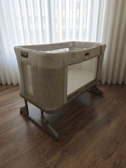 Berço Co-Sleeping Chicco Next2Me + Resguardo Impermeável + 3 Lençóis