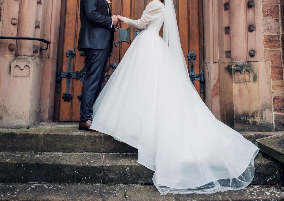 Весільна сукня  салон "Княжна" розмір XS-S колір молочний.