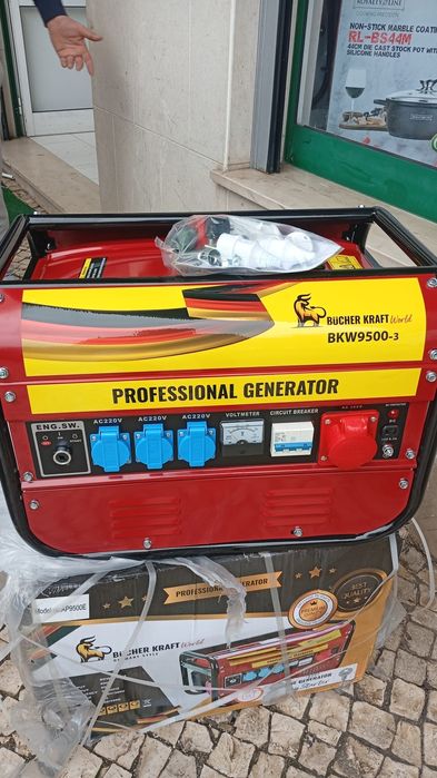 Generador gasolina novos