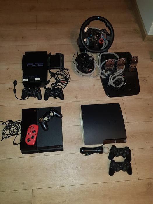 PS2 FAT PS3 Slim PS4 FAT Logitech G29 Wszystkie konsole przerobione więcej info prive. PS2 600zl PS3 350zl PS4 400 G29 600zl