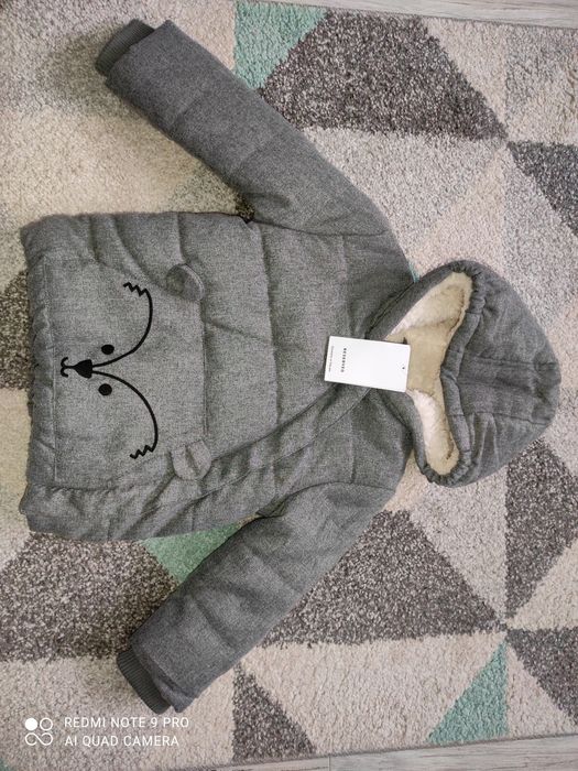 Kurteczka chłopięca ocieplana przejściówka Reserved r.80 Nowa