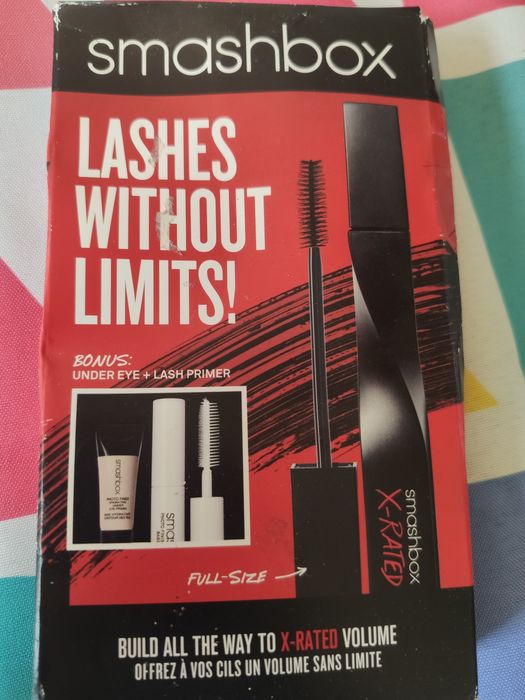 Tusz smashbox x-rated Black zestaw baza pod tusz i cienie