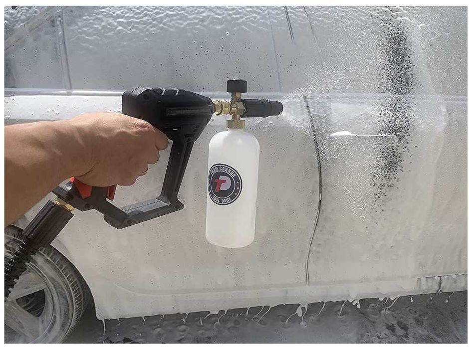 Pistolet do myjki wysokociśnieniowej Tool Daily z pianownicą + 5 dysz