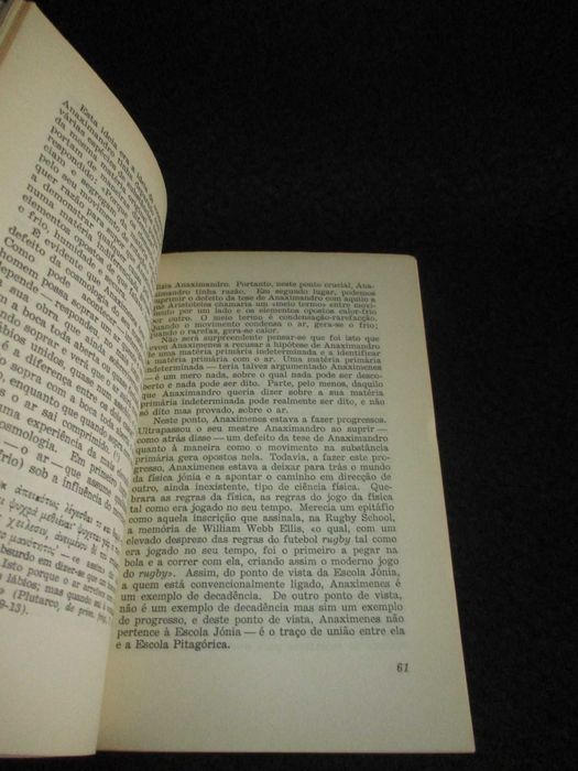 Livro A Ideia da Natureza R. G. Collingwood