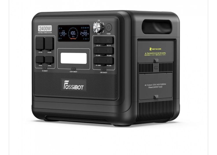 Fossibot F2400 2400w/4600w 2,4-4,6кВт LiFePO4 2048Wh