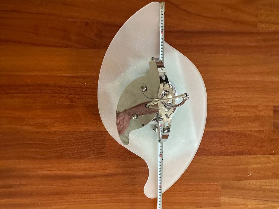 Włoska lampa wisząca ART.6333/1 - Vintage 2000, chrom / lustrzany połysk, STAN Bardzo dobry