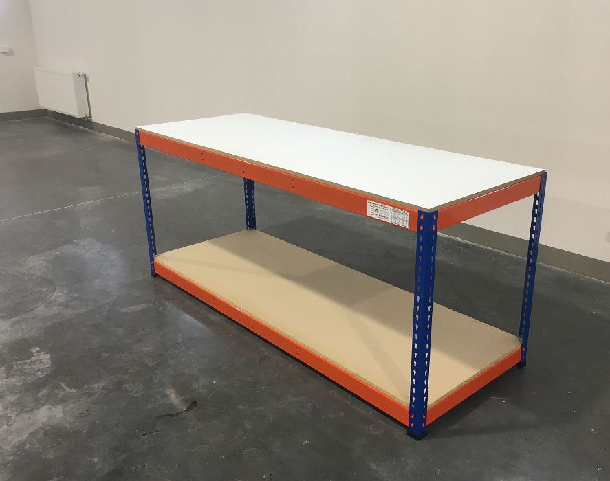 Stół warsztatowy z dolną półką