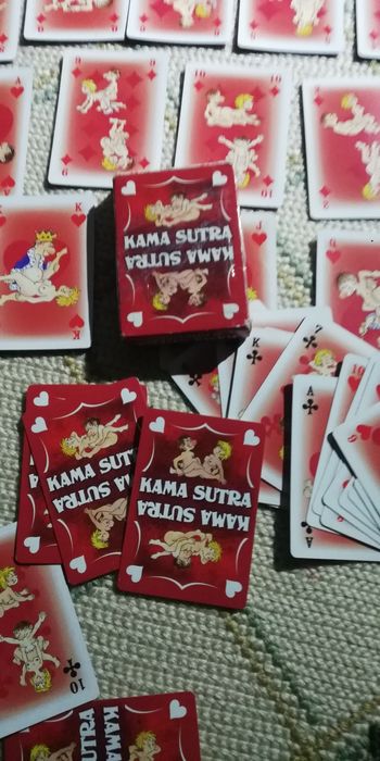 Baralho de cartas Kamasutra
