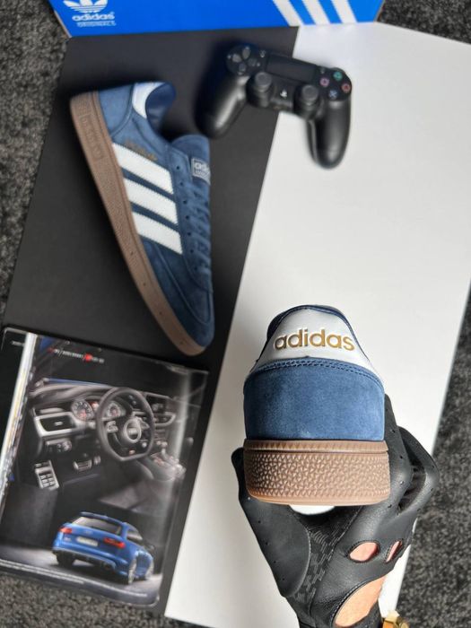 Чоловічі кросівки адідас Adidas Handball Spezial Navy White [41-45]