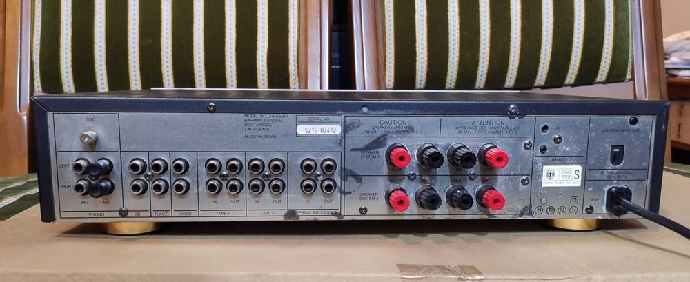 Harman Kardon HK6350R znakomity wzmacniacz stereo elegancki i sprawny