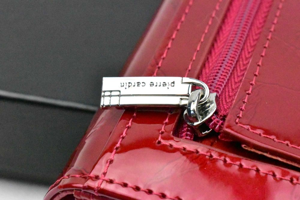 Portfel damski Pierre Cardin Red Leaf kolor czerwony