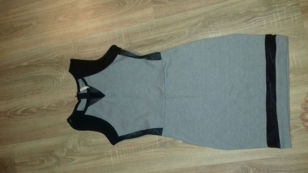 Sukienka 34/XS szara