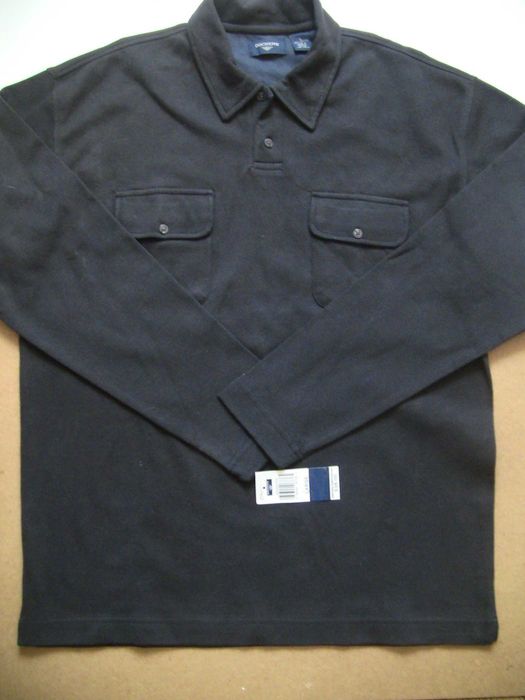 Мужская трикотажная теплая рубашка поло DOCKERS раз.L(50-52)