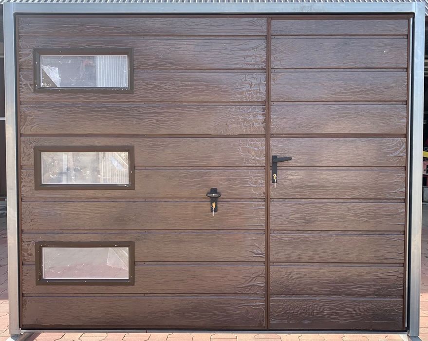 Bramy Garażowe uchylne/ dwuskrzydłowe/ drzwi stalowe  PRODUCENT