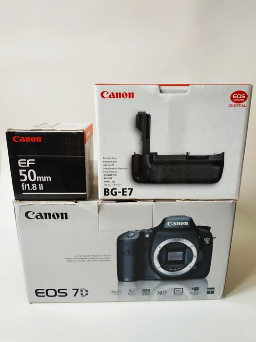 Canon EOS 7D c/ extras