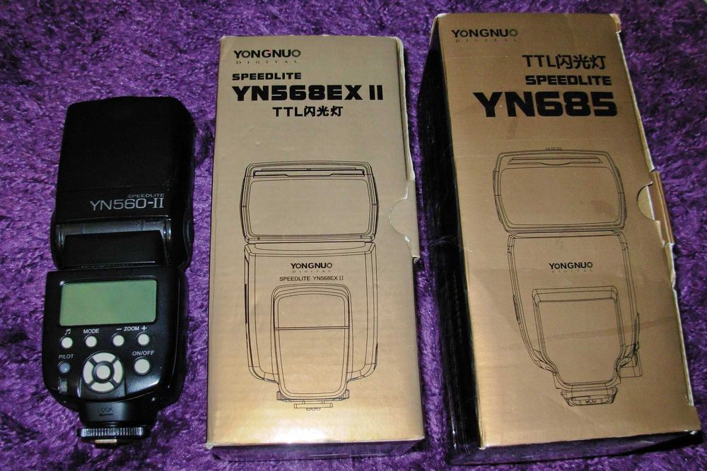 Yongnuo YN 560,568,685(Canon)