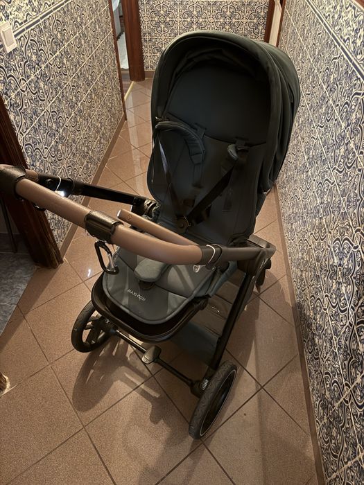 Conjunto Maxi-Cosi Carrinho Oxford + Cadeira Auto Pebble 360 Pro