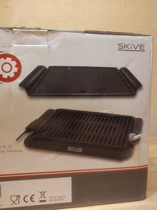 Grill elektryczny SKIVE stołowy imprezowy