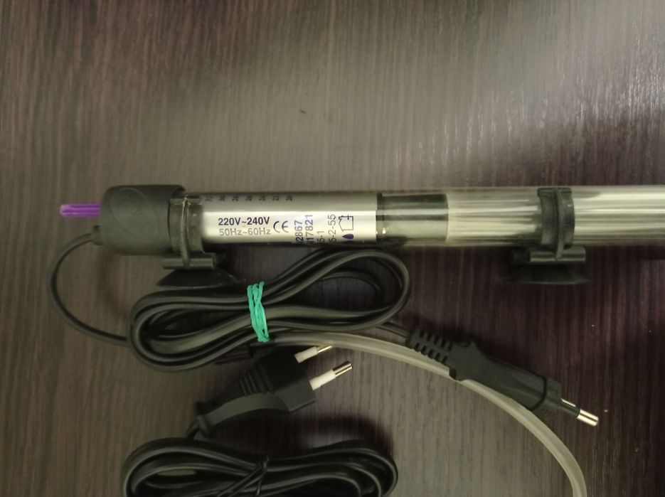 Фільтр-помпа з мочалкою та обігрівач