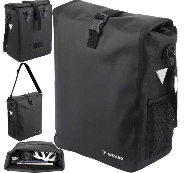 Pojemna torba rowerowa 15L – idealna sakwa na wyprawy