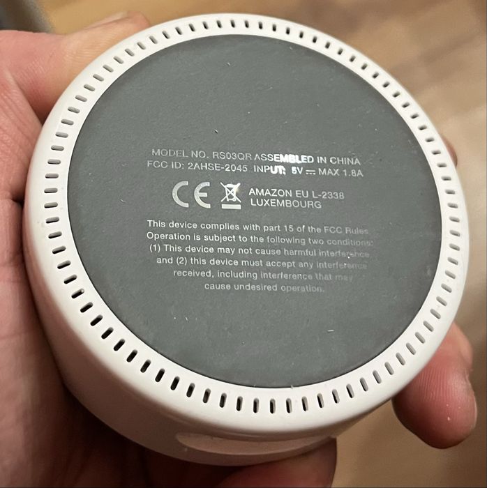 Zestaw 5x Asystenta glosowego Amazon Alexa Echo Dot