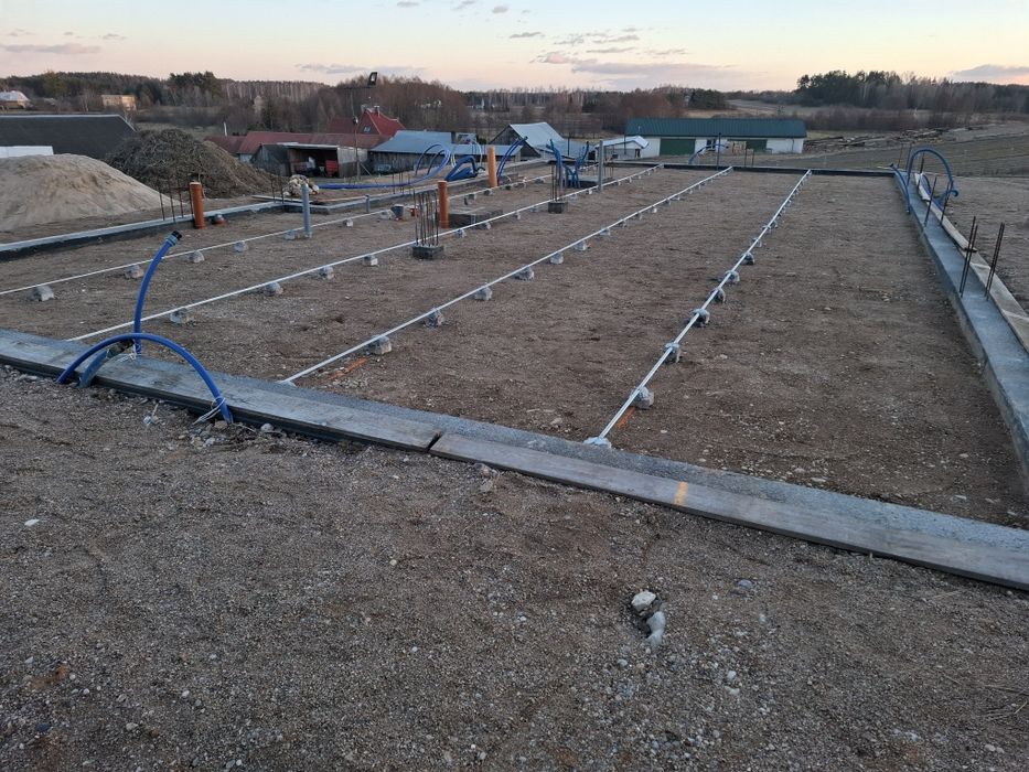 Budowa domów Stany surowe Płyty fundamentowe