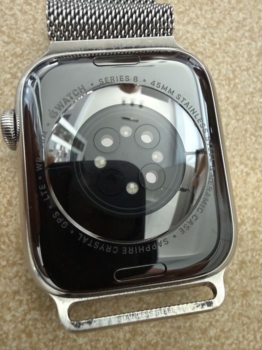Apple watch 8 45mm stainless stell