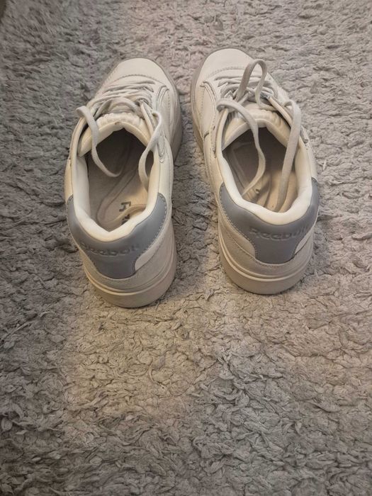 Sapatilhas Reebok em couro Club LTD Vintage R - Cru e cinzento