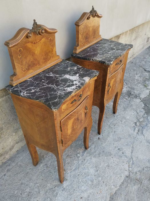 Włoskie nakastliki Roberto Brembilla, marmur, szafki nocne,transport