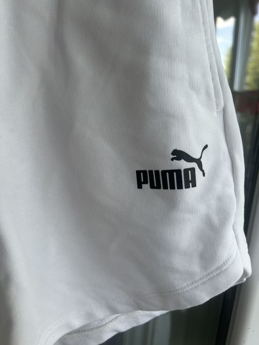 Шорти Puma білі висока посадка