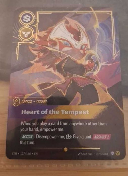 Riftbound TCG Kennen, Heart of the Tempest (Overnumbered)