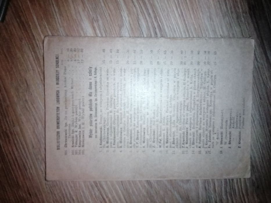 Poezja Niemcewicza wydana w 1909r