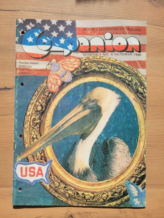 Gazetka do nauki angielskiego 1990r.