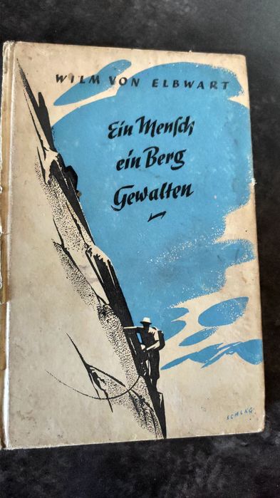 Jeden człowiek jedna góra mocy. Książka w języku niemieckim.
