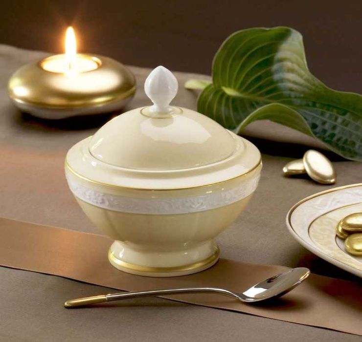 Villeroy & Boch conjunto IVOIRE porcelana chá e café