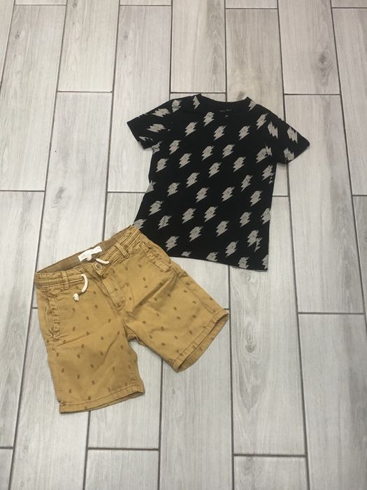 Шорти Zara,футболка F&F