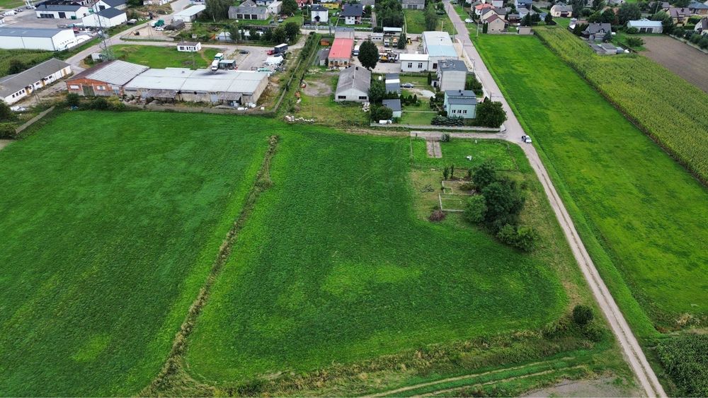 Działka z WZ na 4 domy jednorodzinne | 6617 m² | Zawidz Kościelny | Fundamenty + przyłącze wody